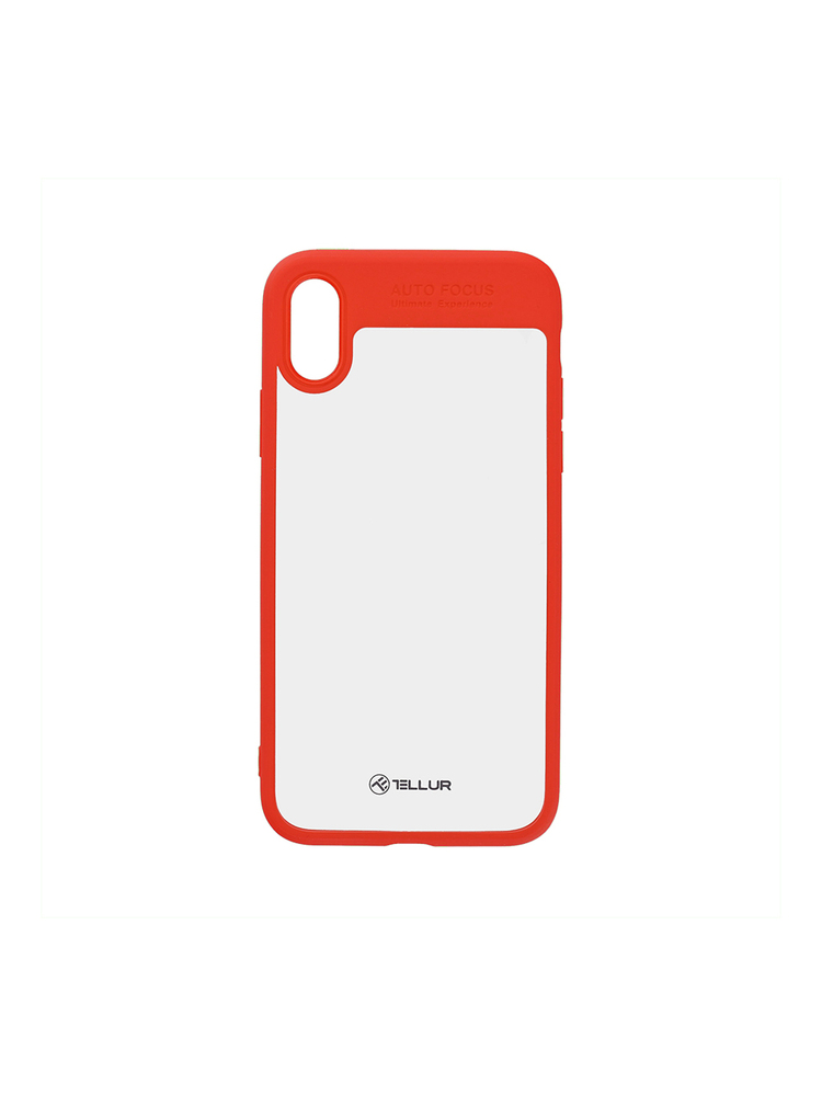 Tellur Cover Hybrid Matt Bumper for iPhone X/XS red