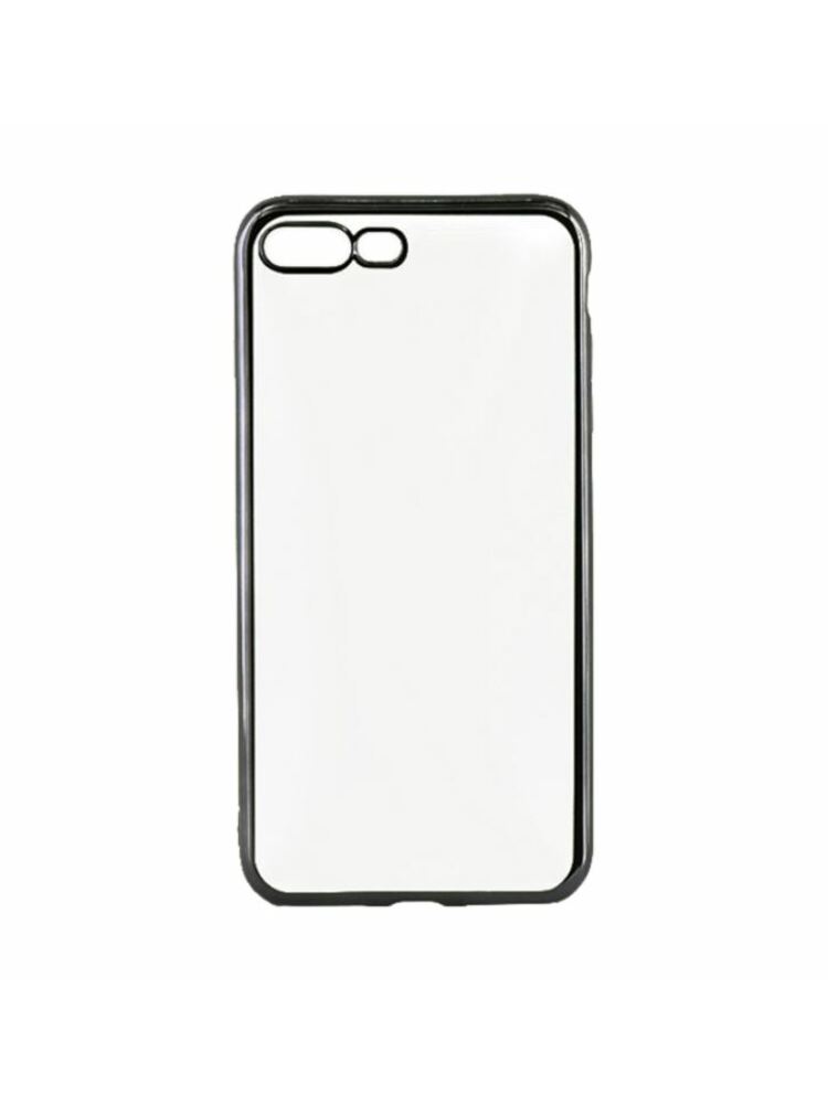 Tellur Cover Silicone for iPhone 7 Plus black edges