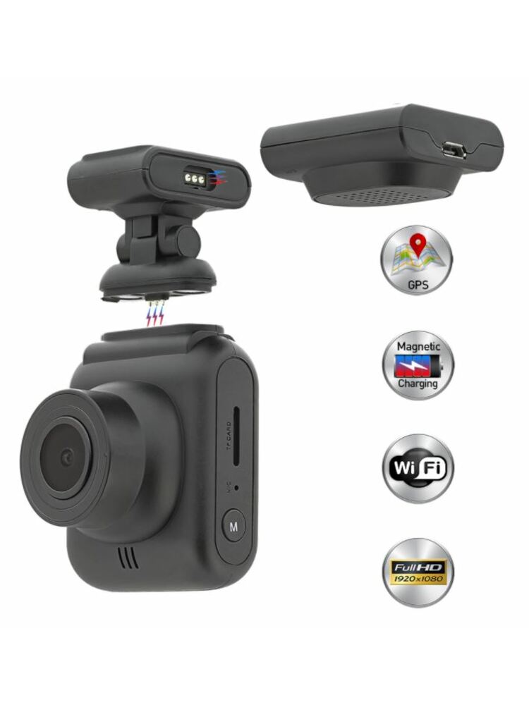 Tellur Dash Patrol DC2 FullHD 1080P, GPS black