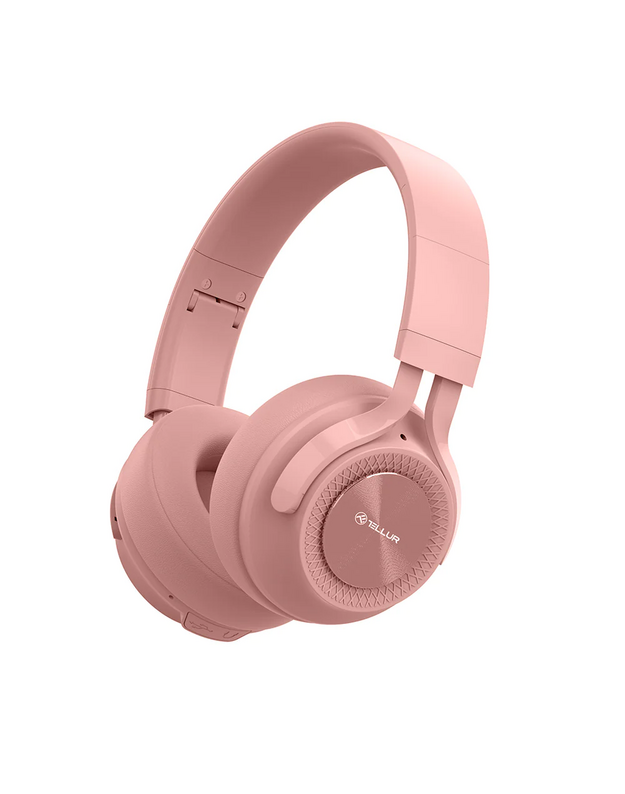 Tellur Feel Bluetooth Over-Ear Headphones Pink