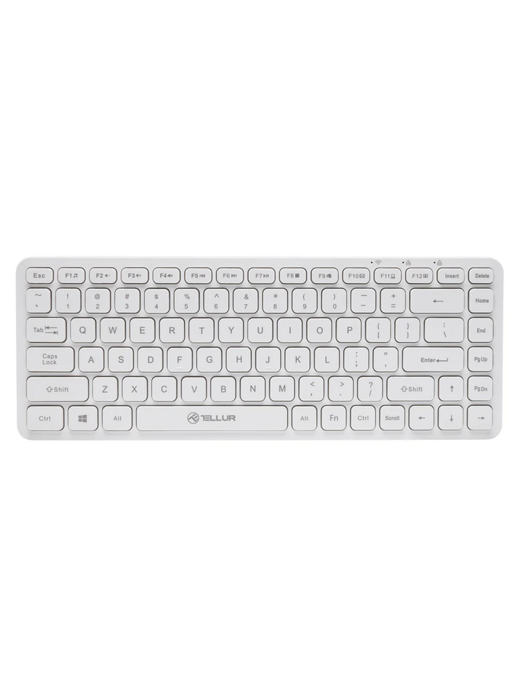 Tellur Mini Wireless Keyboard White