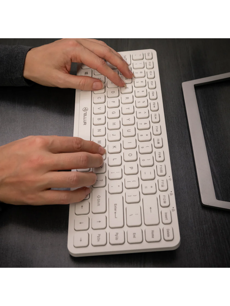 Tellur Mini Wireless Keyboard White