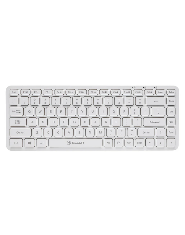 Tellur Mini Wireless Keyboard White