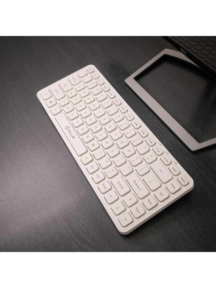 Tellur Mini Wireless Keyboard White