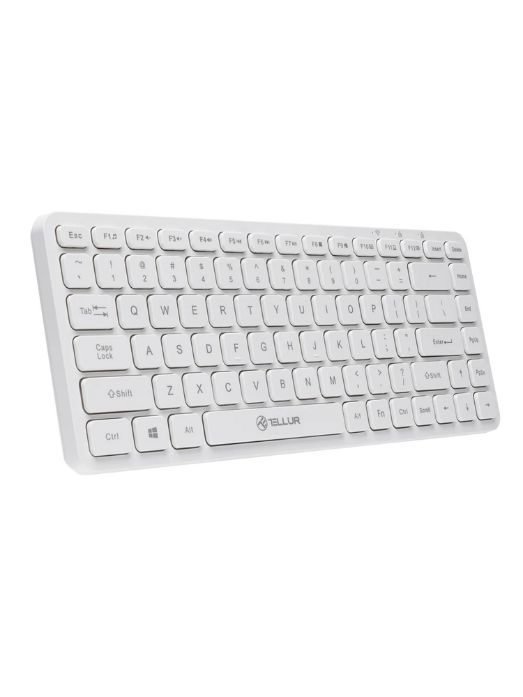 Tellur Mini Wireless Keyboard White