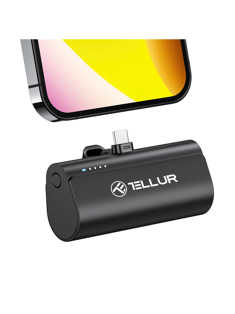 Tellur PD201 Powerbank 5000mAh black