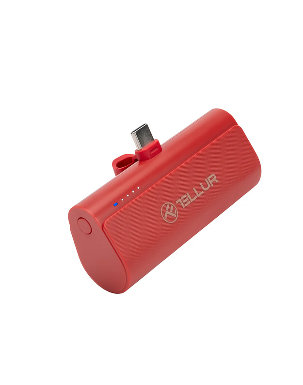 Tellur PD202 Powerbank 5000mAh red