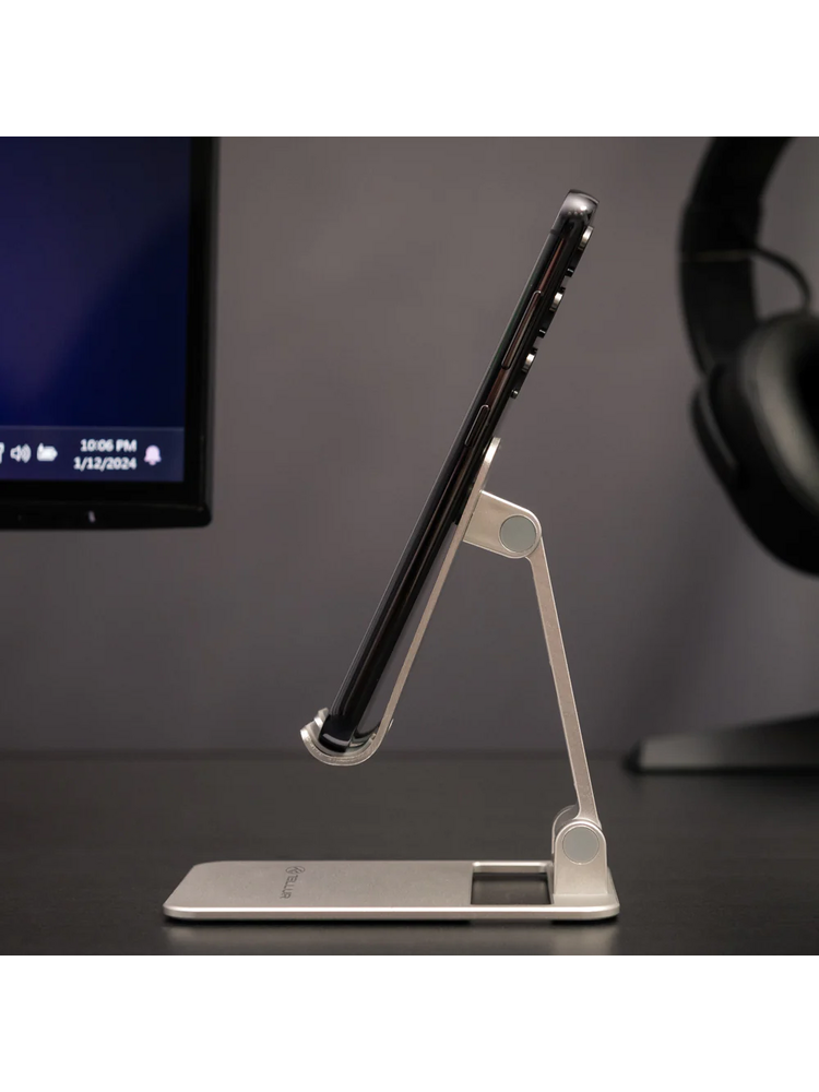 Tellur Phone Holder for desk Aluminium Silver