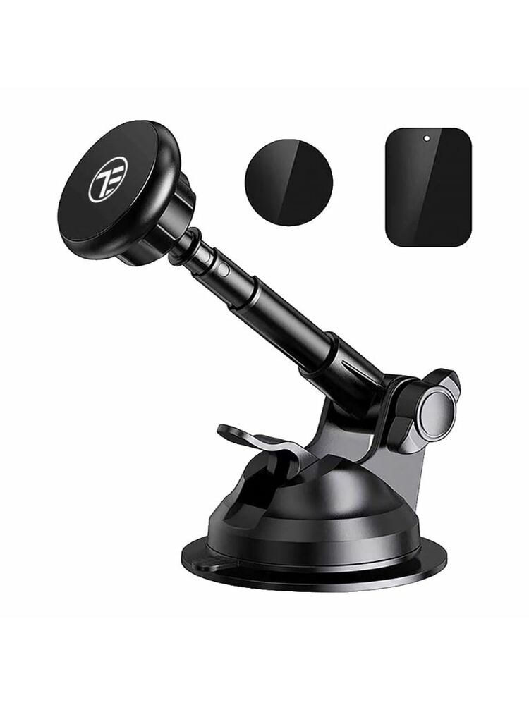 Tellur Phone Holder Magnetic, Suction Cup Mount, Adjustable, MUM, black