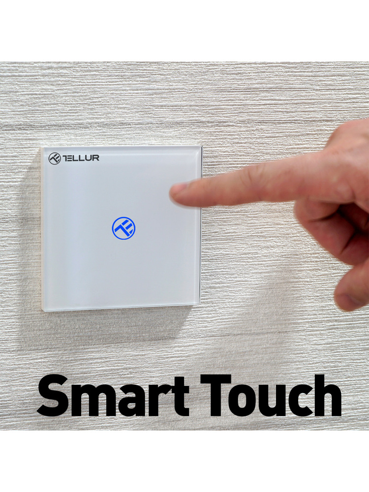 Tellur Smart WiFi switch, SS1N 1 port 1800W 10A