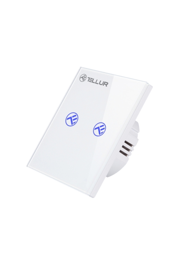 Tellur Smart WiFi switch, SS2N 2 port 1800W 10A