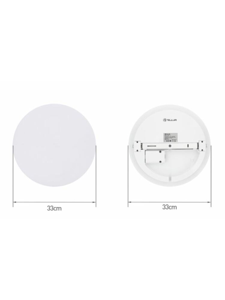 Tellur WiFi LED Ceiling Light, 24W, Round