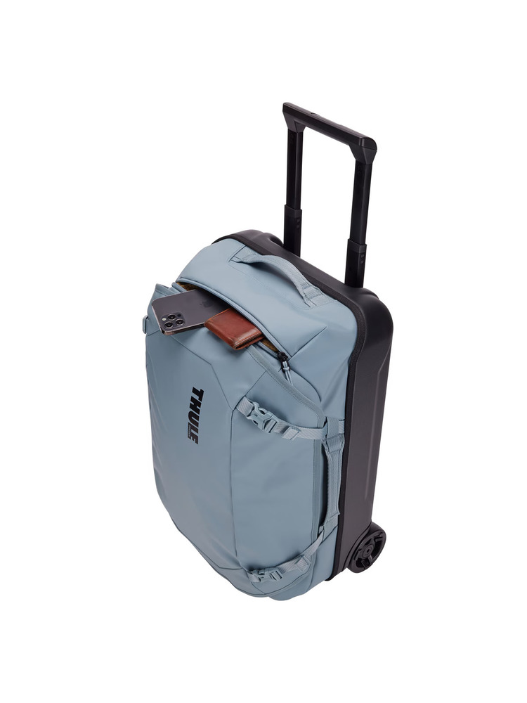 Thule 4986 Chasm Carry on Wheeled Duffel Bag 40L Pond Gray