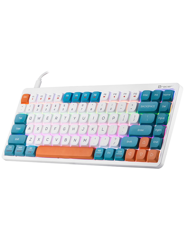 Tracer 47309 FINA 84 White/Blue (Outemu Red Switch)