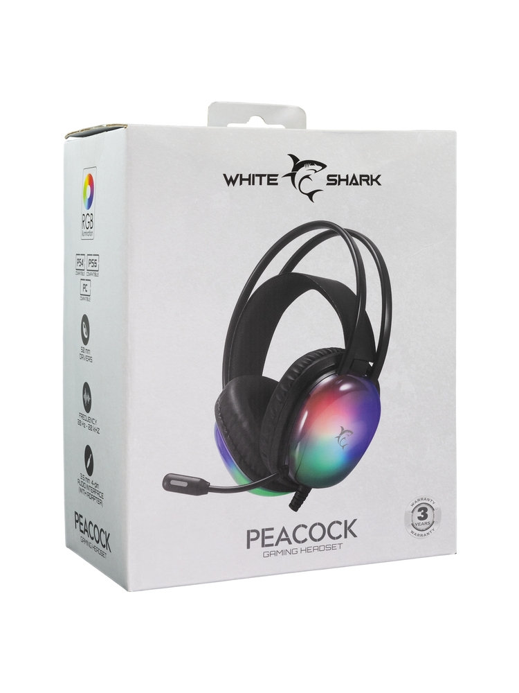 White Shark GH-2444 Peacock Black