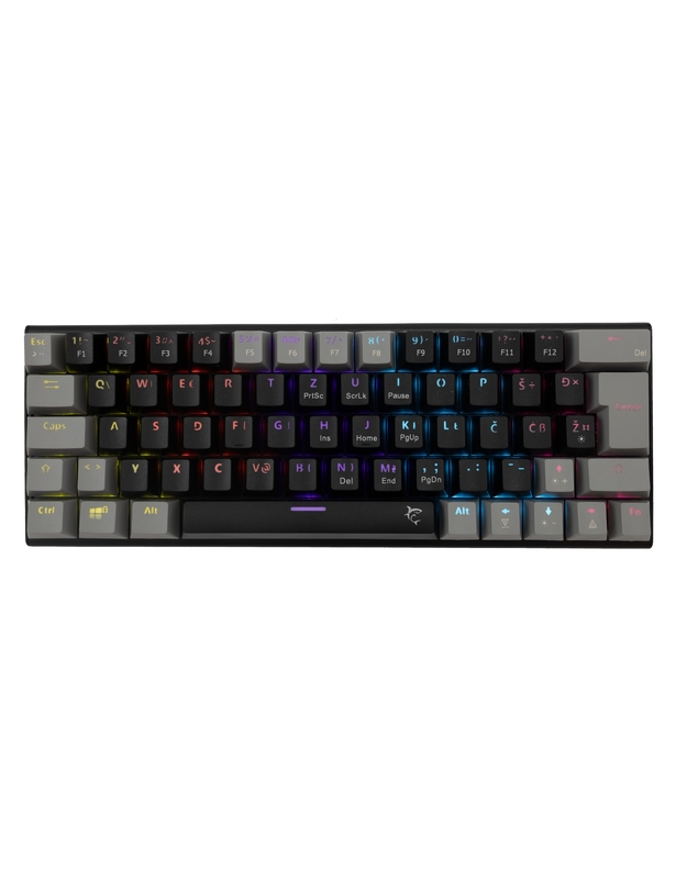 White Shark GK-002111 Wakizashi Black-Grey US Red Switches