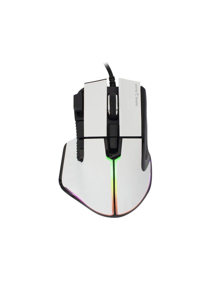 White Shark GM-9006 MARROK White RGB / 12.000 dpi