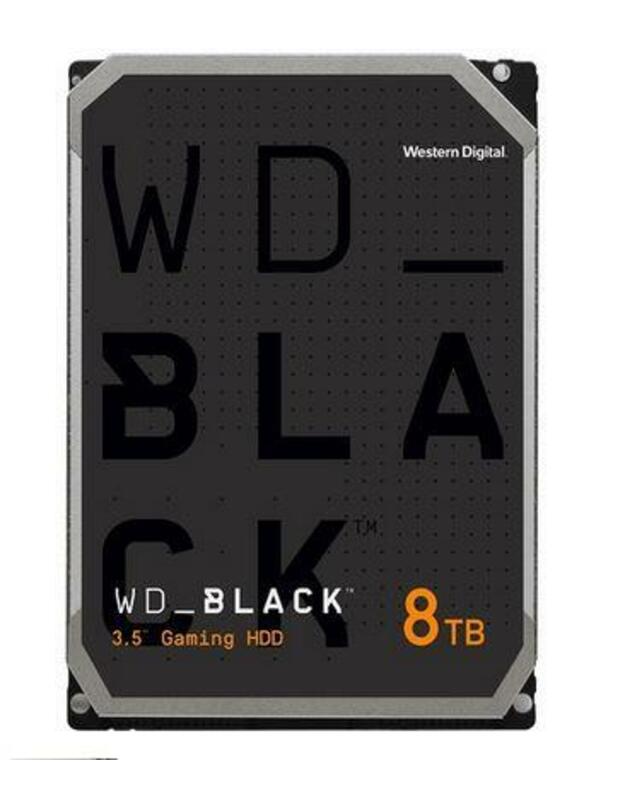 HDD|WESTERN DIGITAL|Black|8TB|SATA|128 MB|7200 rpm|3,5"|WD8002FZWX