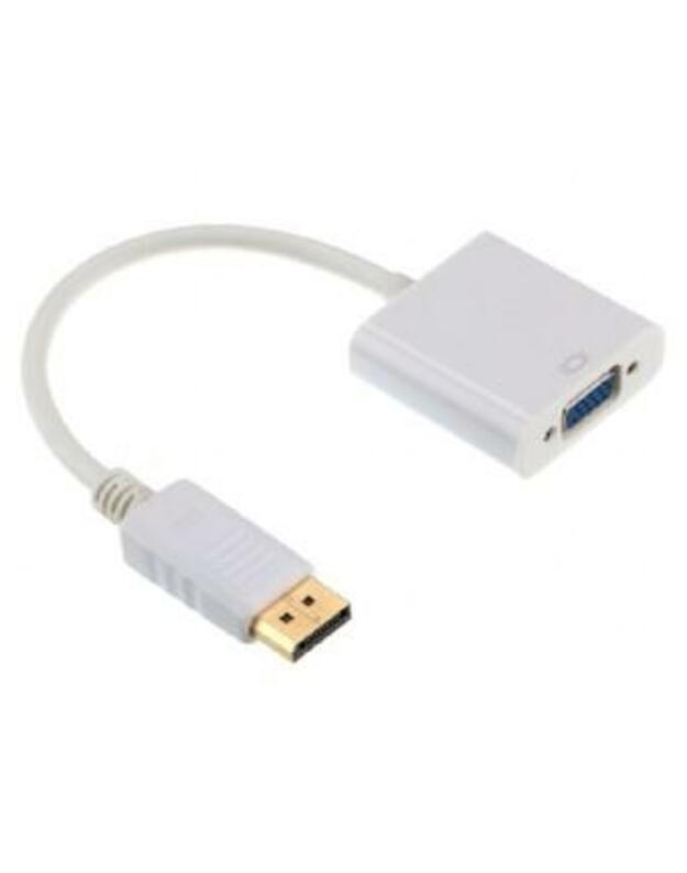 I/O ADAPTER DISPLAYP. TO VGA/WHITE A-DPM-VGAF-02-W GEMBIRD