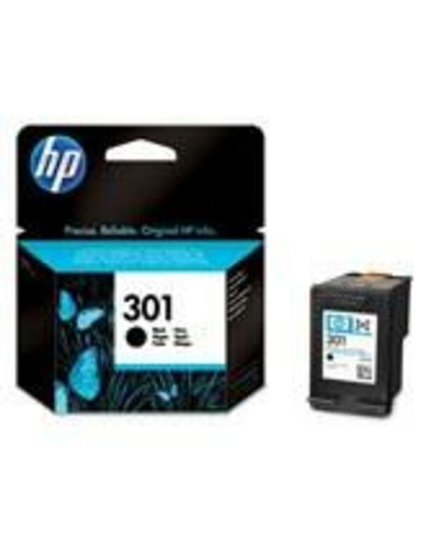 INK CARTRIDGE BLACK NO.301/3ML CH561EE HP