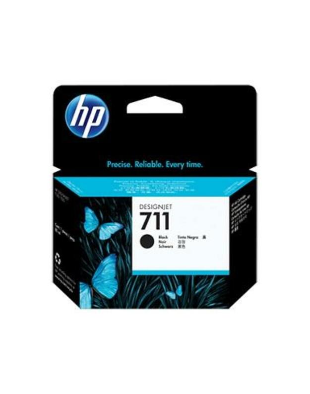 INK CARTRIDGE BLACK NO.711/80ML CZ133A HP