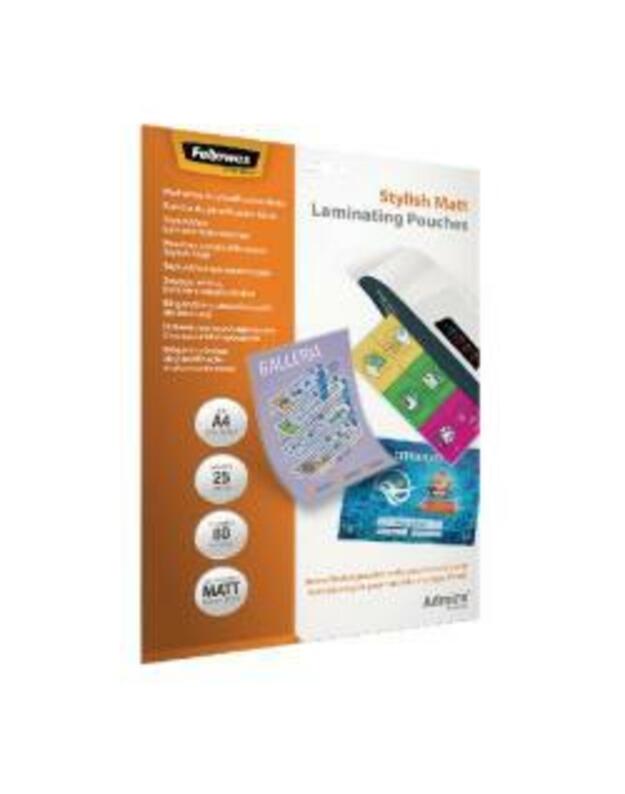 LAMINATING POUCH A4/25PCS 5602101 FELLOWES