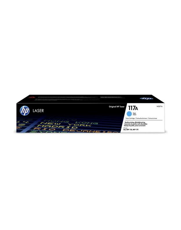 TONER CYAN 117A /150/170 700P/W2071A HP