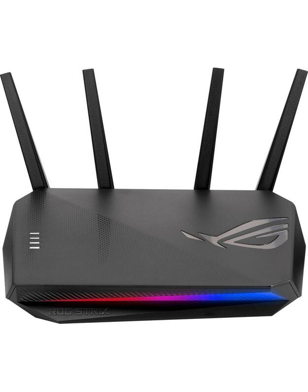 Wireless Router|ASUS|Wireless Router|5400 Mbps|Wi-Fi 6|USB 3.2|1 WAN|4x10/100/1000M|Number of antennas 4|GS-AX5400