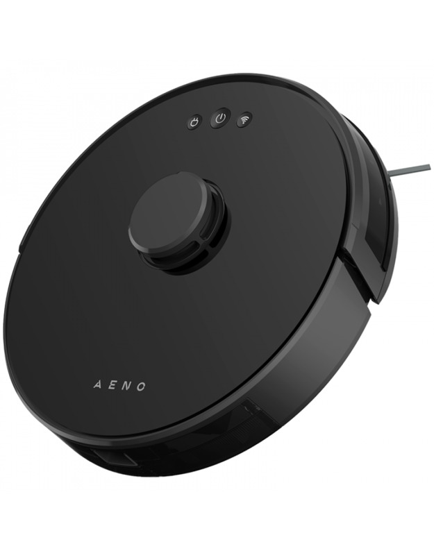 AENO Robot Vacuum Cleaner RC3S: wet & dry cleaning, smart control AENO App, powerful Japanese Nidec motor, turbo mode