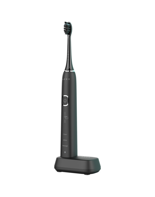 AENO Sonic Electric Toothbrush, DB4: Black, 9 scenarios, with 3D touch, wireless charging, 46000rpm, 40 days without charging, IPX7