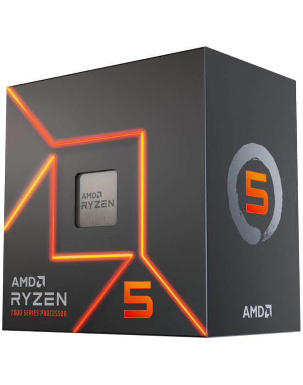 AMD CPU Desktop Ryzen 5 6/12T 9600X  (3.9GHz/5.4GHz,38MB,65W,AM5) box, with Radeon Graphics