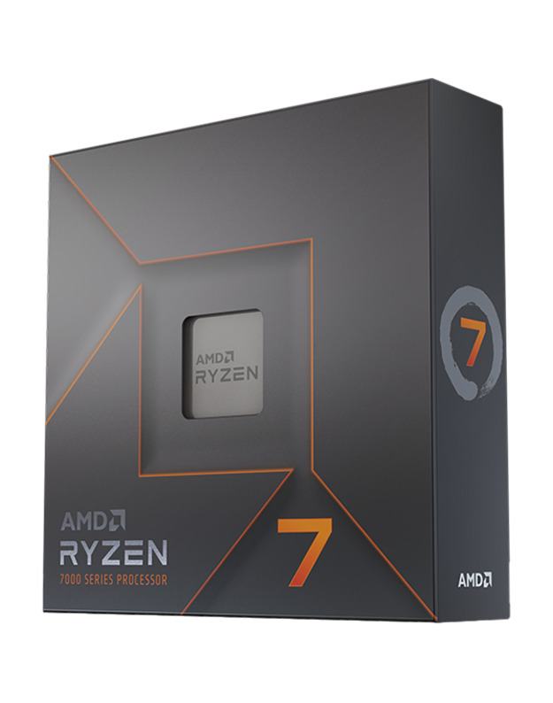 AMD CPU Desktop Ryzen 7 8C/16T 7700X (4.5/5.0GHz Boost,40MB,105W,AM5) box, with Radeon Graphics