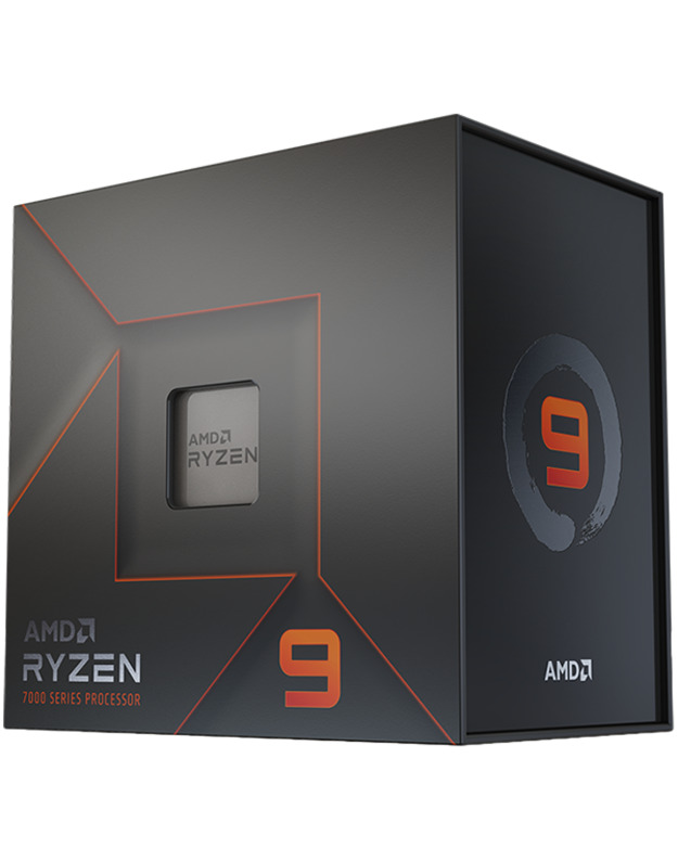 AMD CPU Desktop Ryzen 9 12C/24T 7900X (4.7/5.0GHz Boost,76MB,170W,AM5) box, with Radeon Graphics