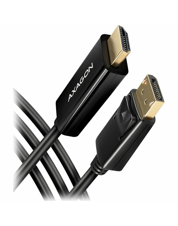 AXAGON RVD-HI14C2 DisplayPort > HDMI 1.4 cable 1.8m 4K/30Hz