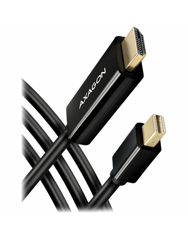 AXAGON RVDM-HI14C2 Mini DP > HDMI 1.4 cable 1.8m 4K/30Hz