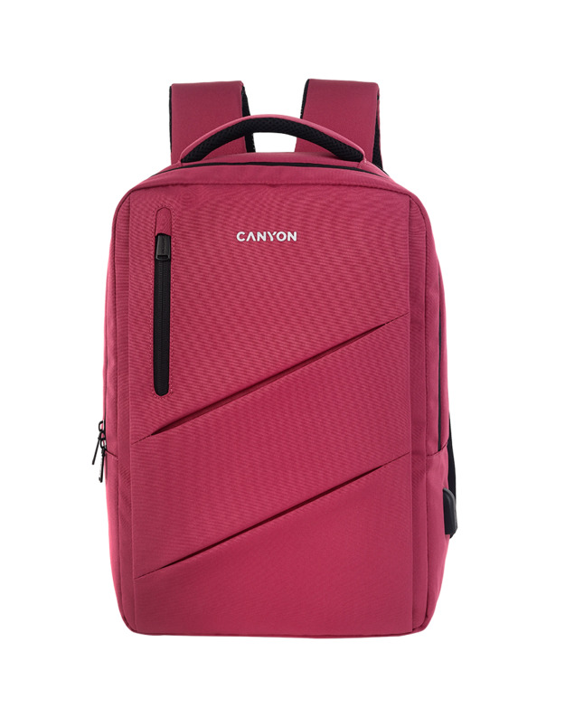 CANYON backpack BPE-5 Urban USB 15.6