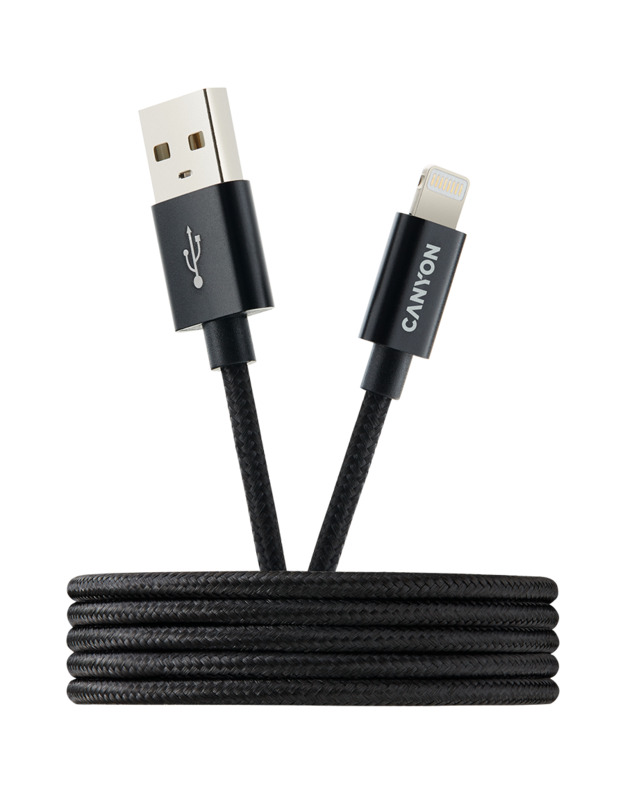 CANYON cable CFI-3 Lightning 5W 1m  Black