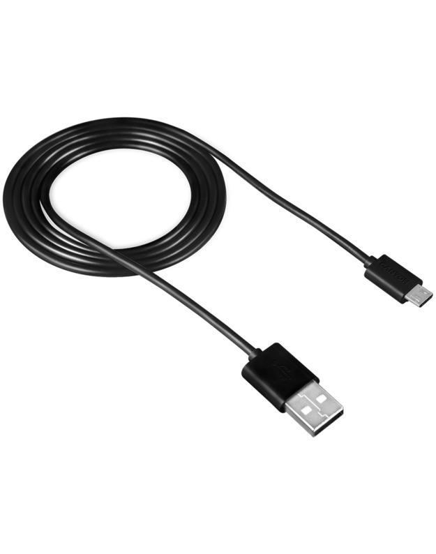 CANYON cable UM-1 MicroUSB 5W 1m Black