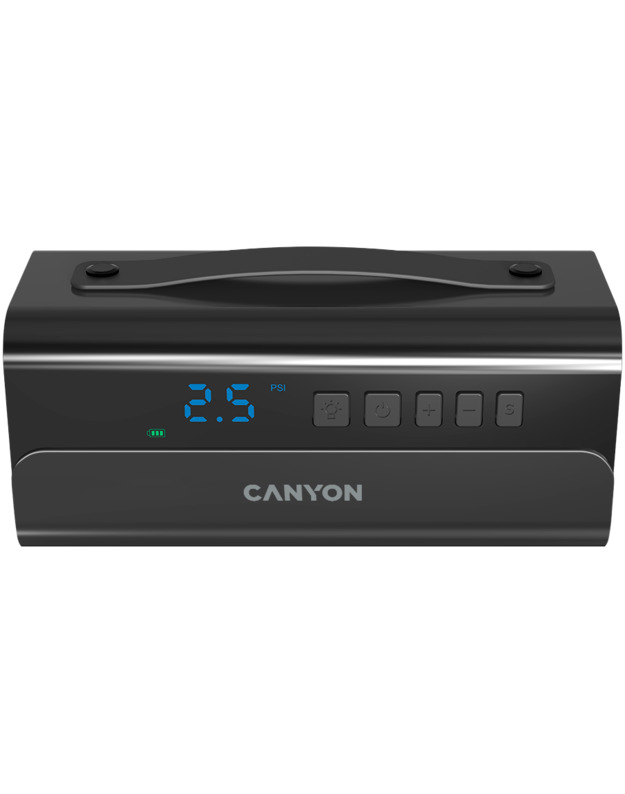 CANYON car inflator CAI-201CB LED 100PSI 200W Black