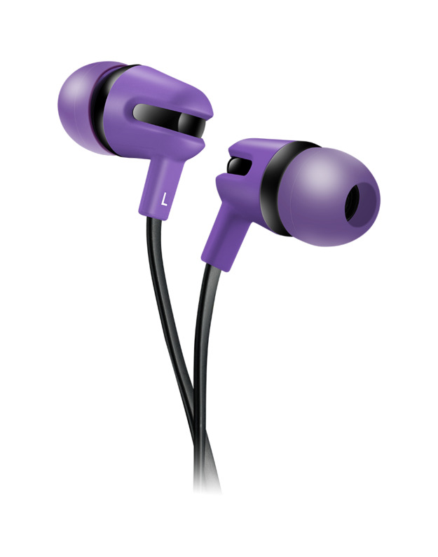 CANYON headphones SEP-4 Mic Flat 1.2m Violet