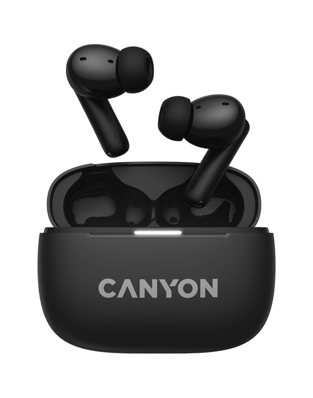 CANYON headset OnGo TWS-10 ANC+ENC Black