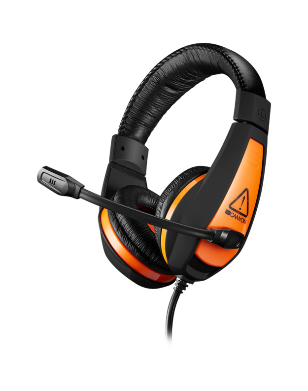 CANYON headset Star Raider GH-1A  Black Orange