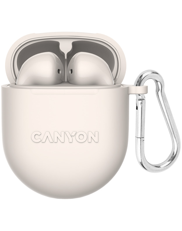 CANYON headset TWS-6 Beige