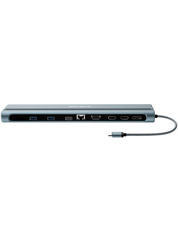 CANYON hub DS-90 14in1 USB-C Space Grey