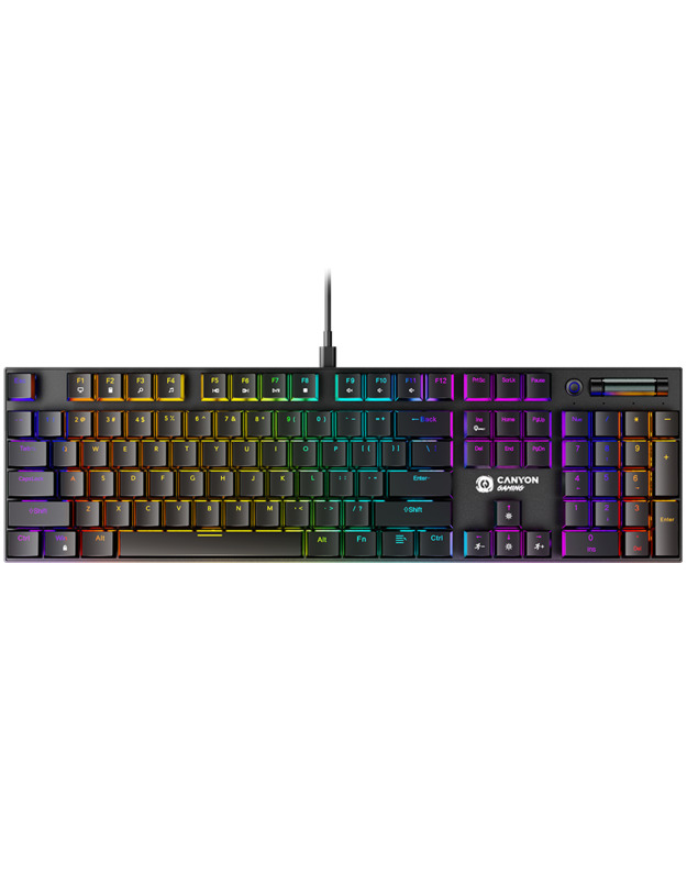 CANYON keyboard Cometstrike GK-55 EN/RU Wired