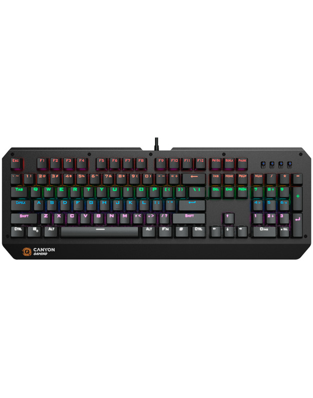 CANYON keyboard Hazard GK-6 RGB US Wired Black