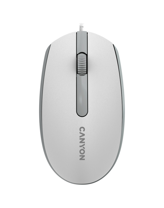 CANYON mouse M-10 Wired White Grey