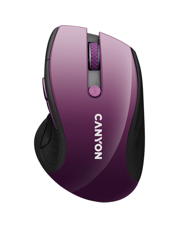 CANYON mouse MW-01 BlueLED Wireless Purple