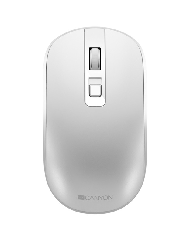 CANYON mouse MW-18 EU Wireless Charge Pearl White