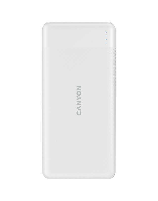 CANYON power bank PB-109 10000 mAh PD 18W QC 3.0 20W White